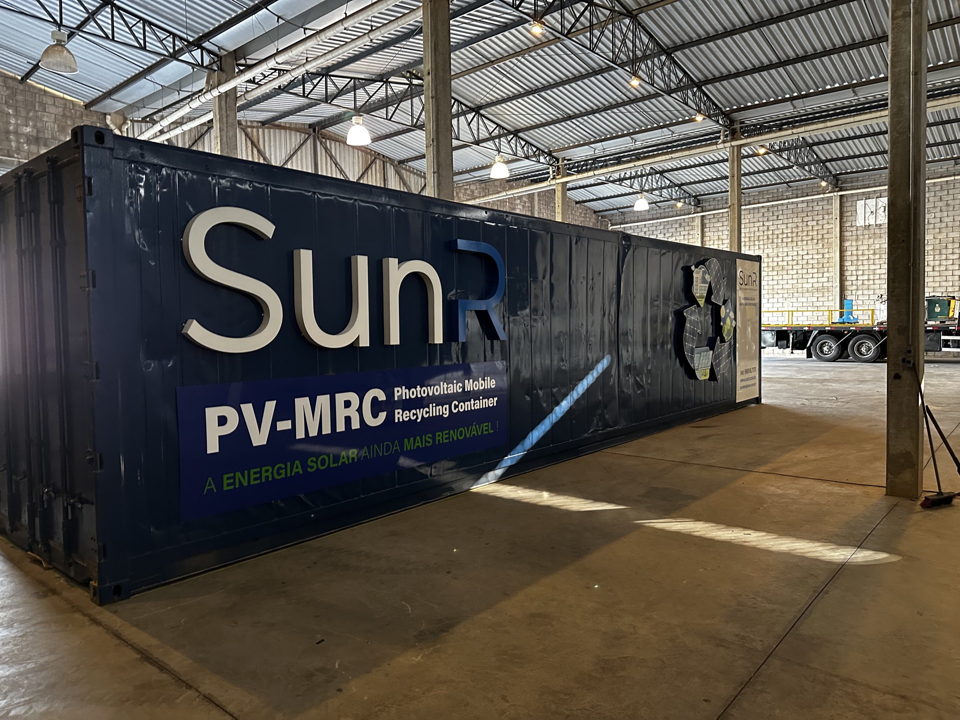 Linha PV-MRC em operação na SunR
