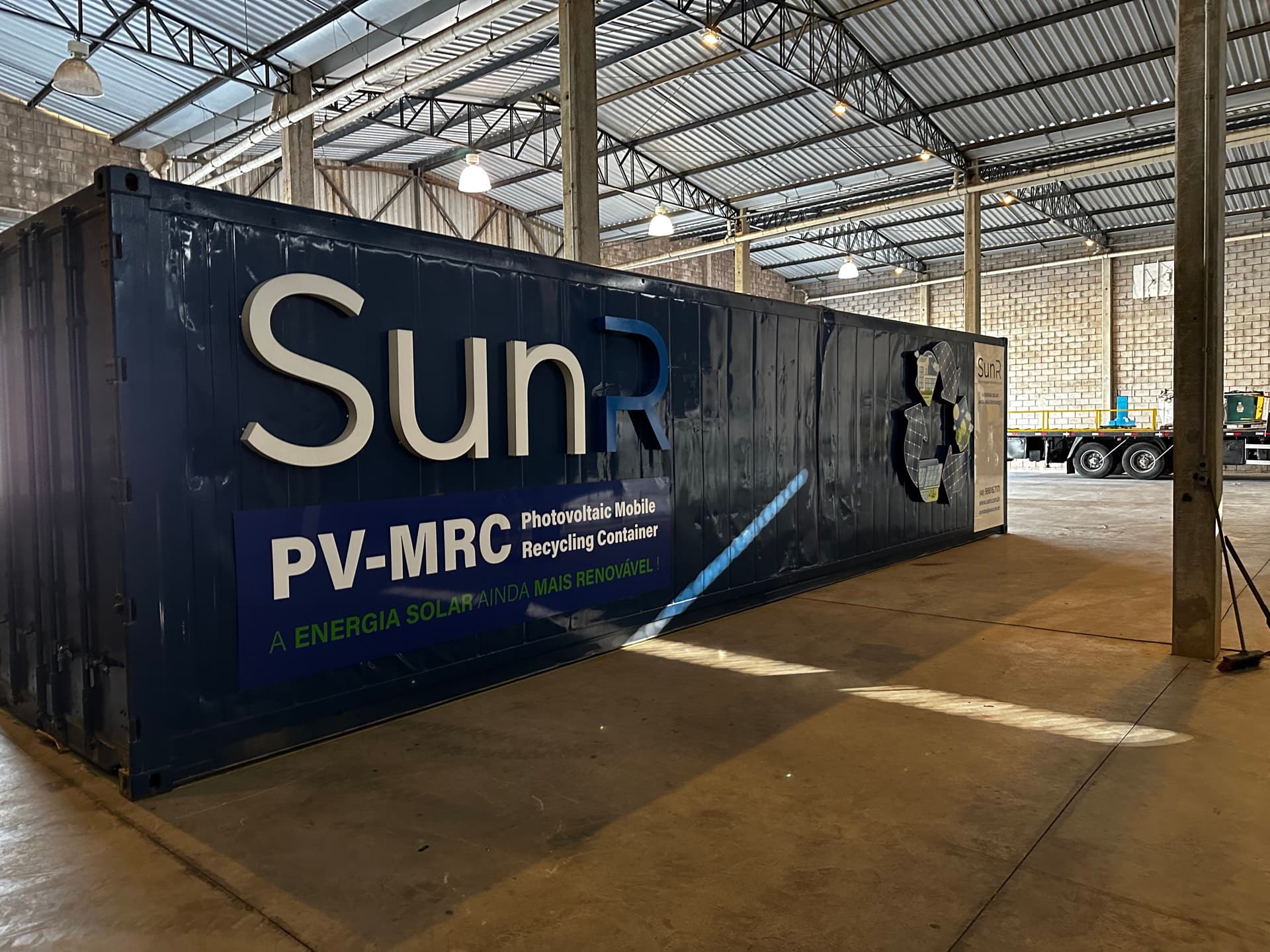 Tecnologia PV-MRC — linha de reciclagem fotovoltaica SunR